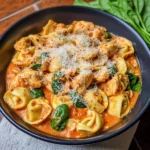 CrockPot Chicken Tortellini