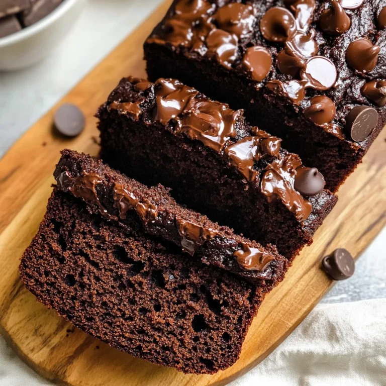 Double Chocolate Banana Bread (Moist For 4 Days!)