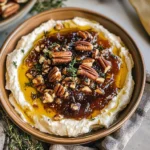 Easy Goat Cheese Appetizer with Fig Jam & Pecans