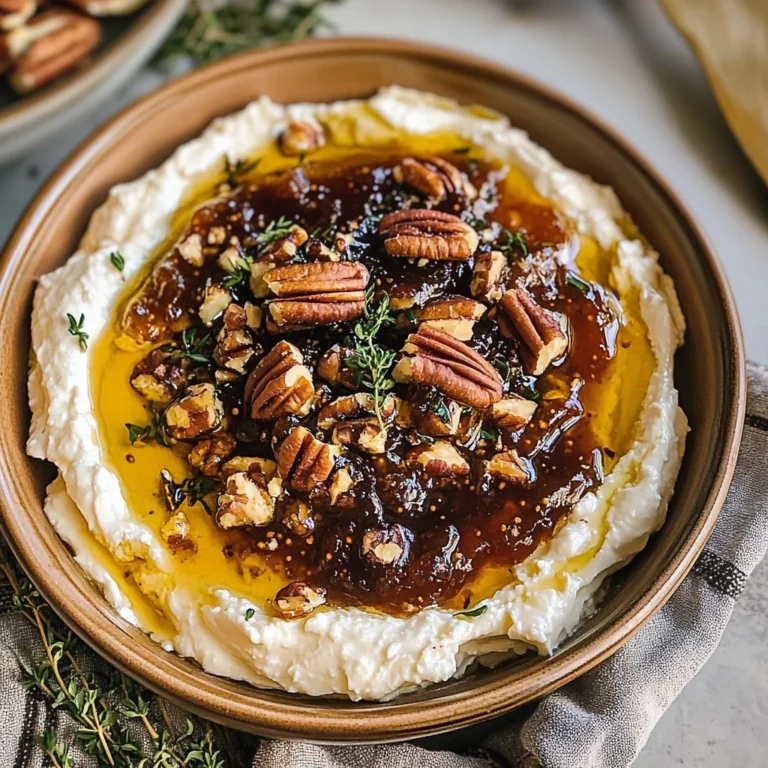 Easy Goat Cheese Appetizer with Fig Jam & Pecans