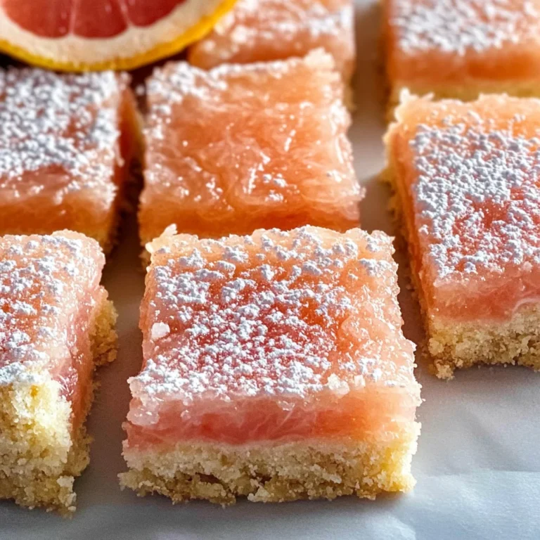 Grapefruit Bars