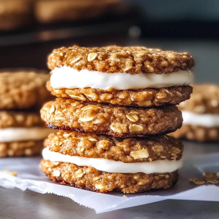 Homemade Oatmeal Cream Pies