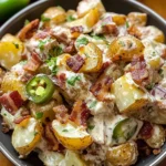 Jalapeno Popper Roasted Potato Salad