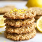 Lemon Oatmeal No-Bake Cookies