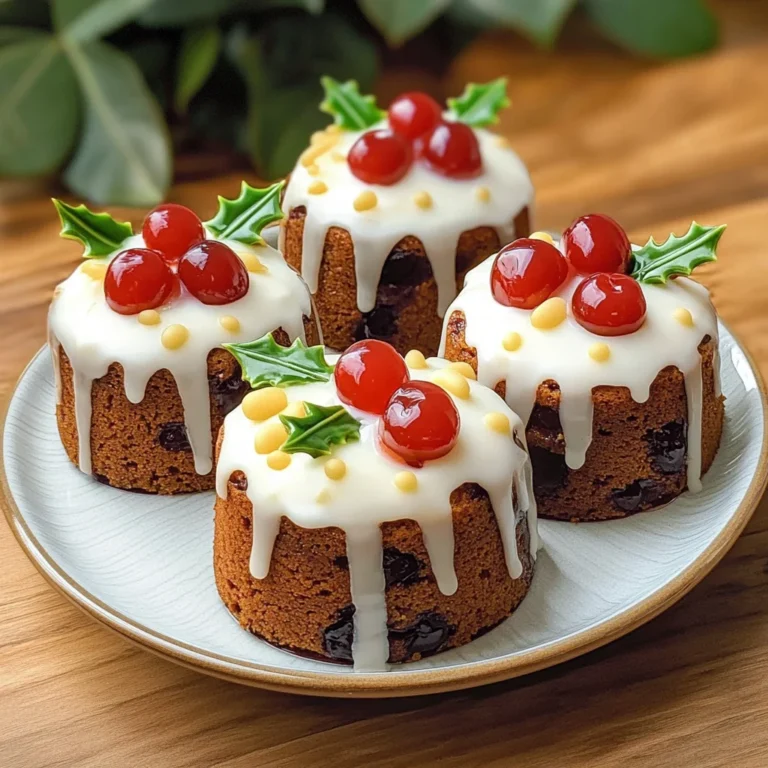 Mary Berry Mini Christmas Cakes​ Recipe