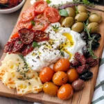 Mediterranean Burrata Board