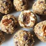 No Bake Pecan Pie Balls