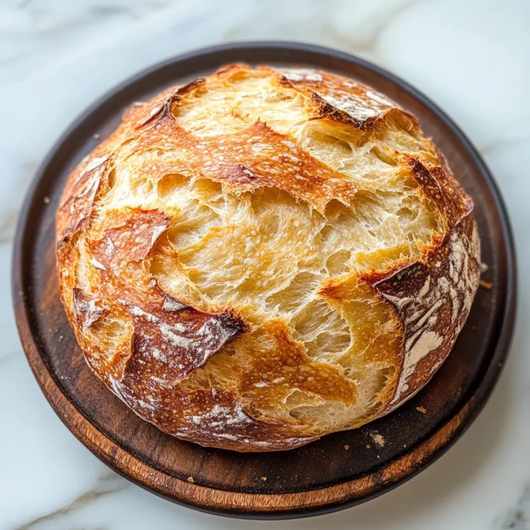 No Knead Dutch Oven Bread Recipe
