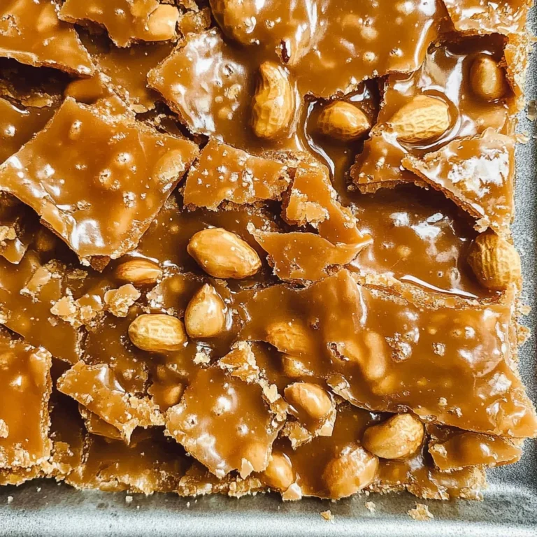 Old Fashioned Peanut Brittle Recipe