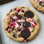 Oreo Chocolate Chip Peppermint Cookies