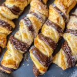 Puff Pastry Nutella Twists