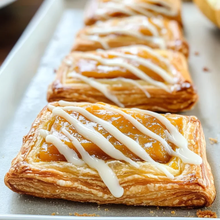 Pumpkin Cream Cheese Danishes