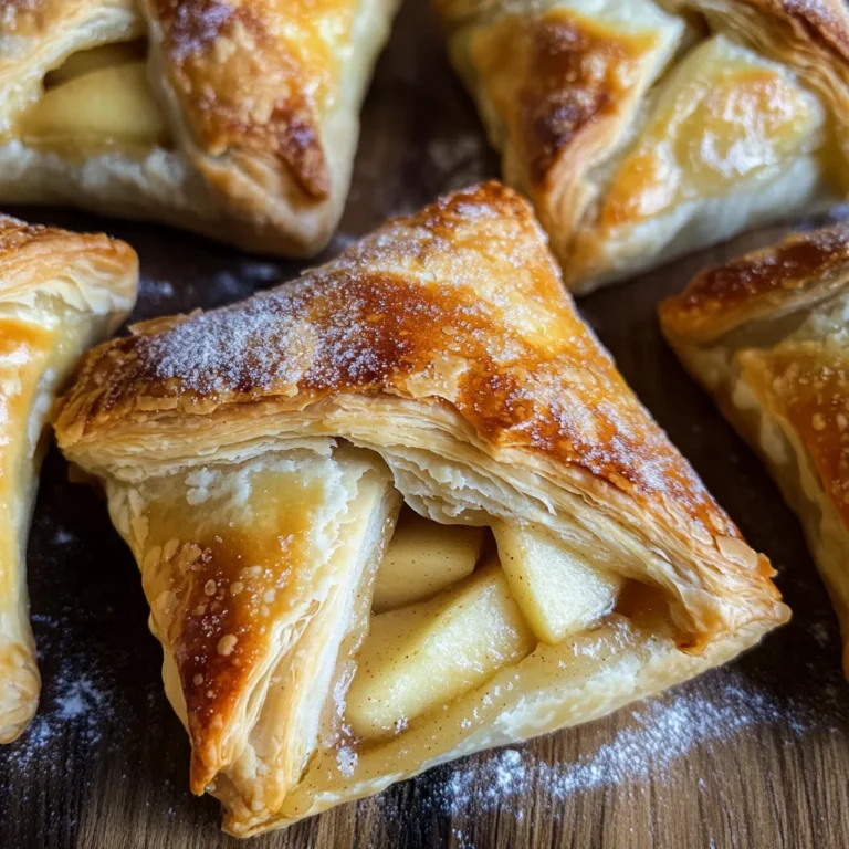 Quick Apple Turnovers (4 Ingredients)