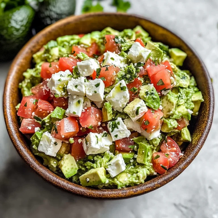 Seriously Addicting Avocado Feta Dip