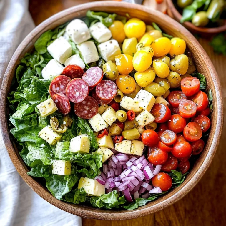 Simple Antipasto Salad Recipe