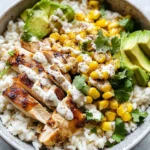 Street Corn Chicken Rice Bowl Recipe