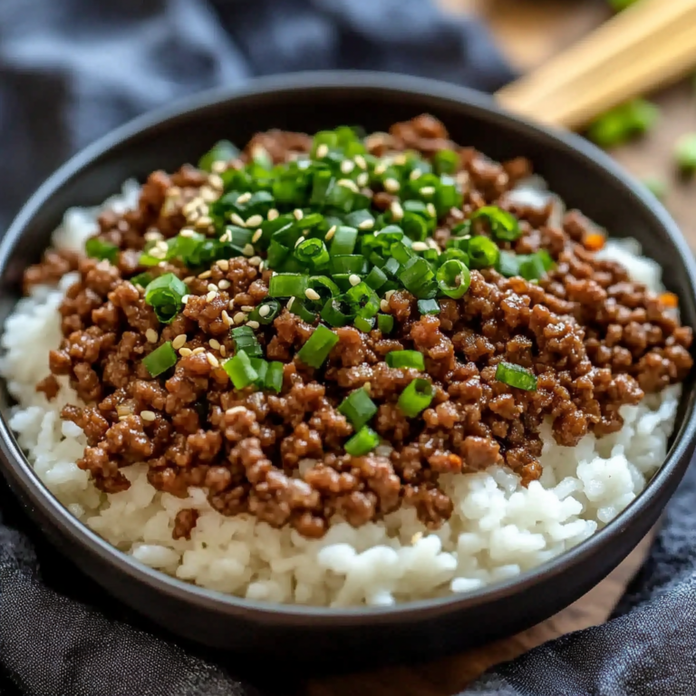 Korean Ground Beef Bowl (25-Minutes)