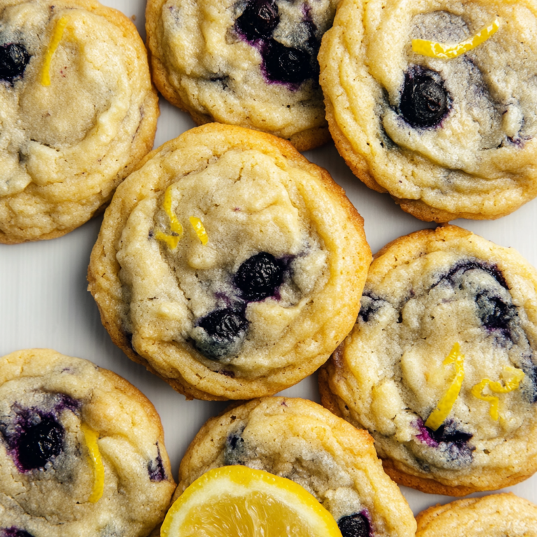 Lemon Blueberry Cookies