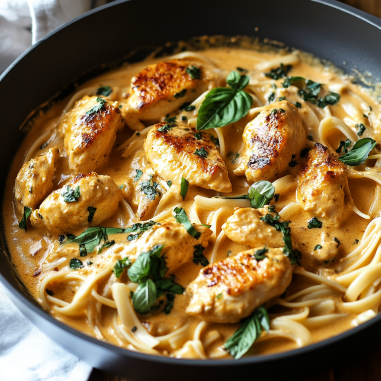 Marry Me Pumpkin Chicken Pasta