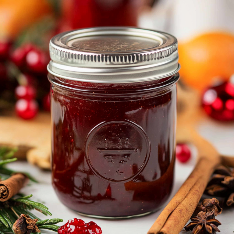 Spiced Christmas Jam Recipe