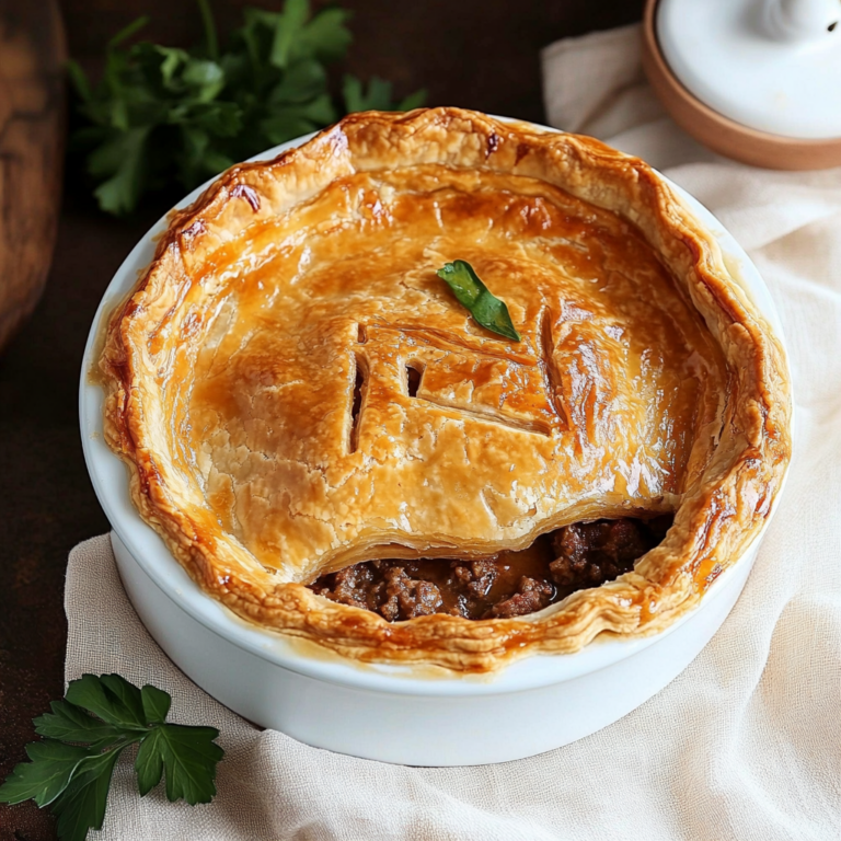 Traditional Meat Pie Recipe That Brings a Cozy British Charm