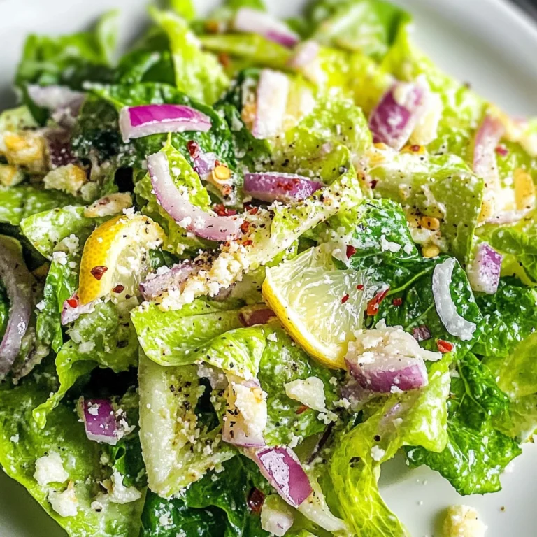 5-Minute Lemon Parmesan Lettuce Salad