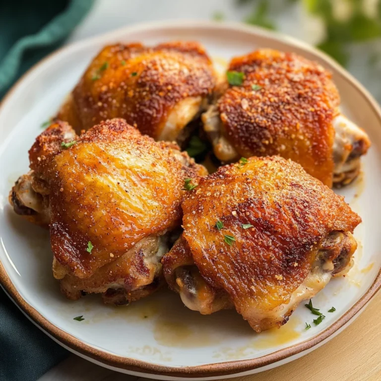 Baked Chicken Thighs Recipe
