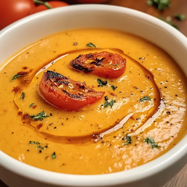 Best Creamy Roasted Garlic Tomato Soup