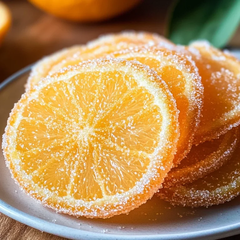 Candied Orange Slices