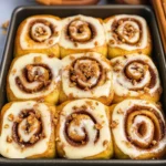Carrot Cake Cinnamon Rolls