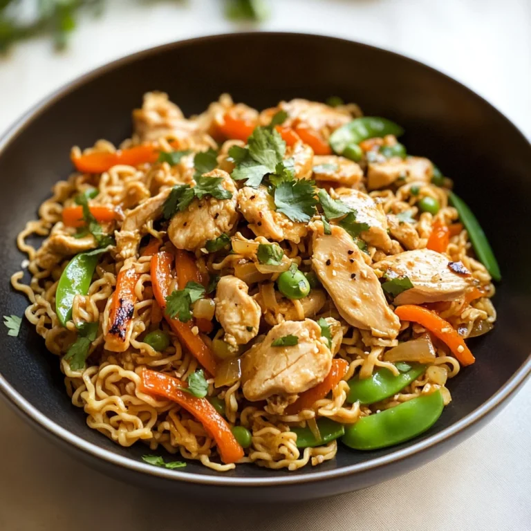 Chicken Ramen Stir Fry
