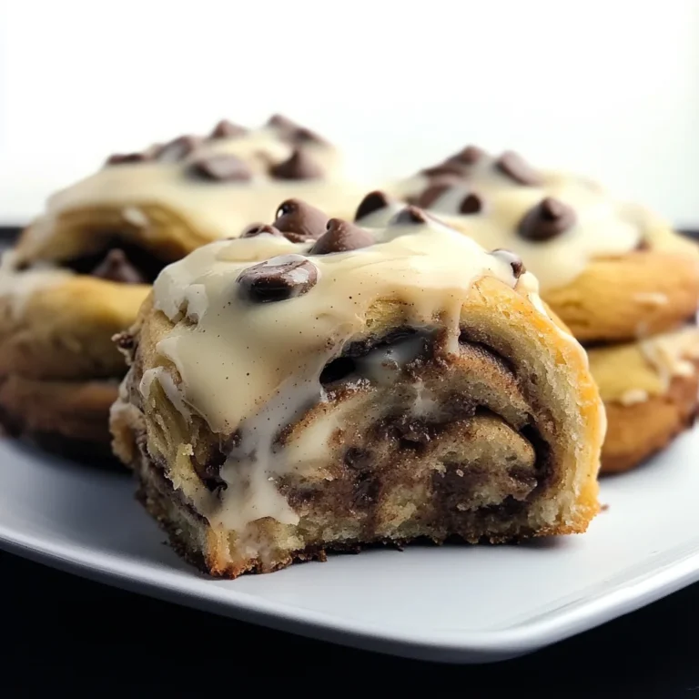 Chocolate Chip Cookie Stuffed Cinnamon Rolls Recipe