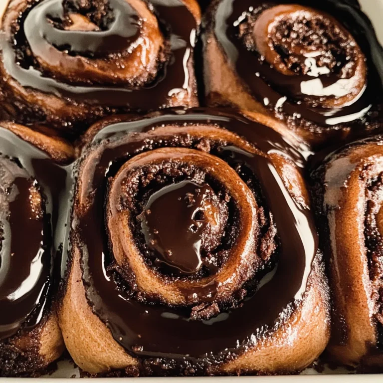 Chocolate Cinnamon Rolls