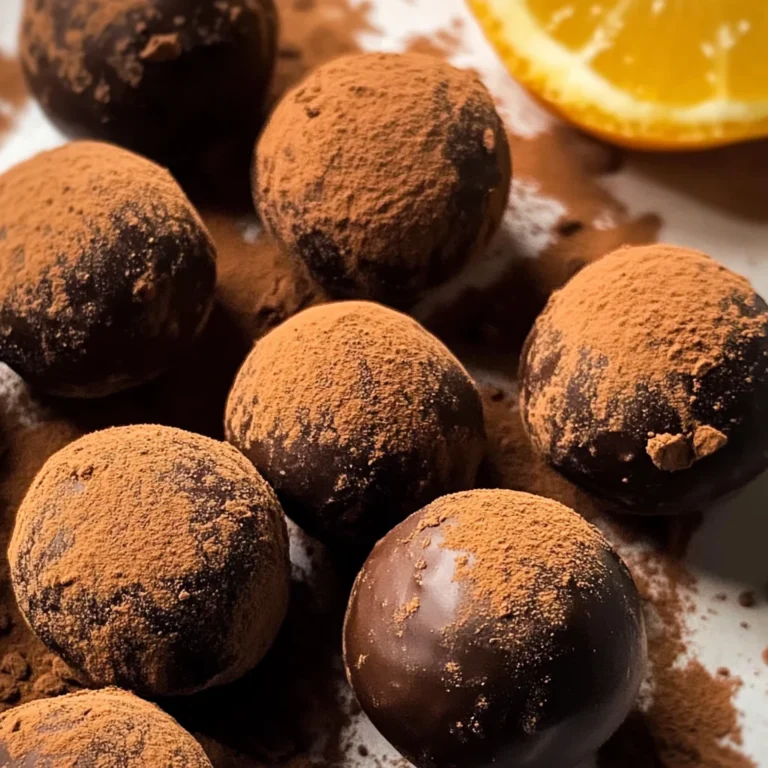 Chocolate Orange Truffles