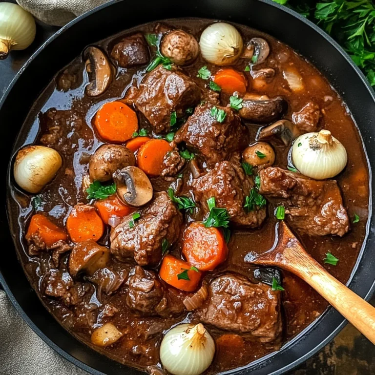 Classic Beef Bourguignon