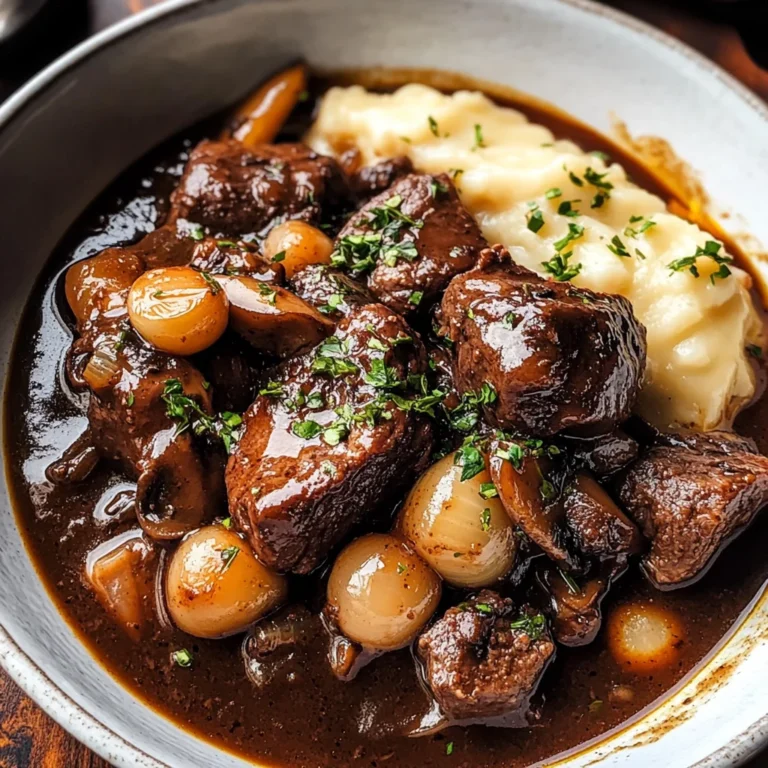Classic Beef Bourguignon Recipe
