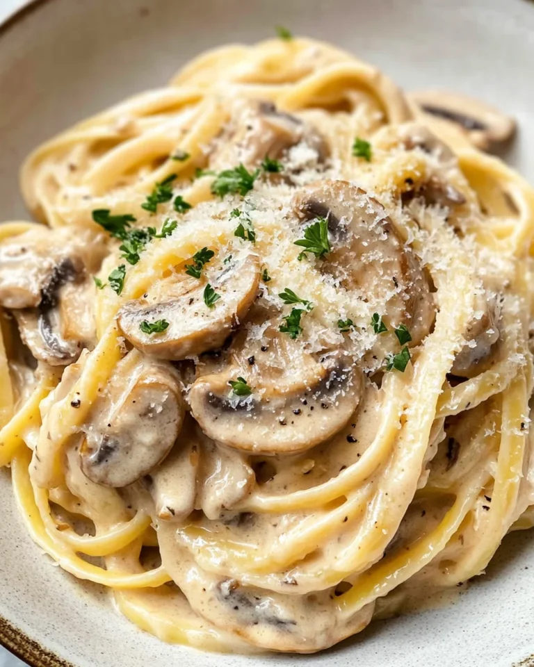Creamy Mushroom Pasta