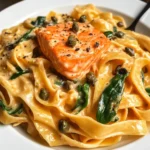 Creamy Salmon Pasta Recipe Made In 25 Minutes