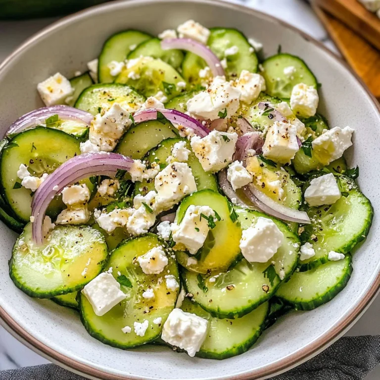 Cucumber Feta Salad Recipe
