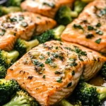 Garlic Butter Baked Salmon Recipe