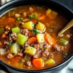 Ground Beef Vegetable Soup