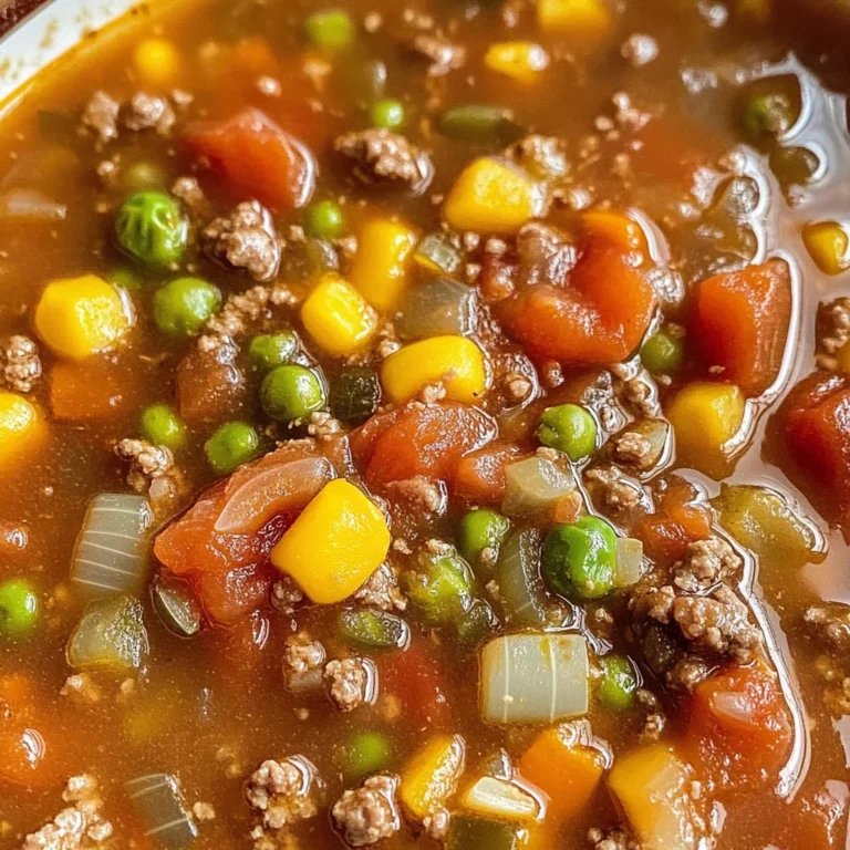 Hamburger Soup