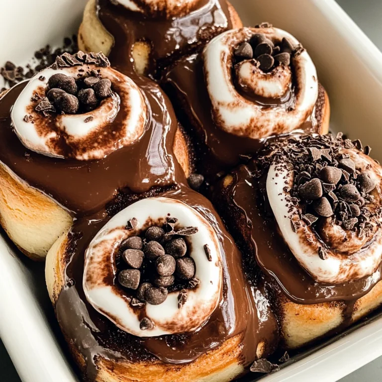 Hot Chocolate Cinnamon Rolls
