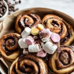Hot Chocolate Marshmallow Cinnamon Rolls