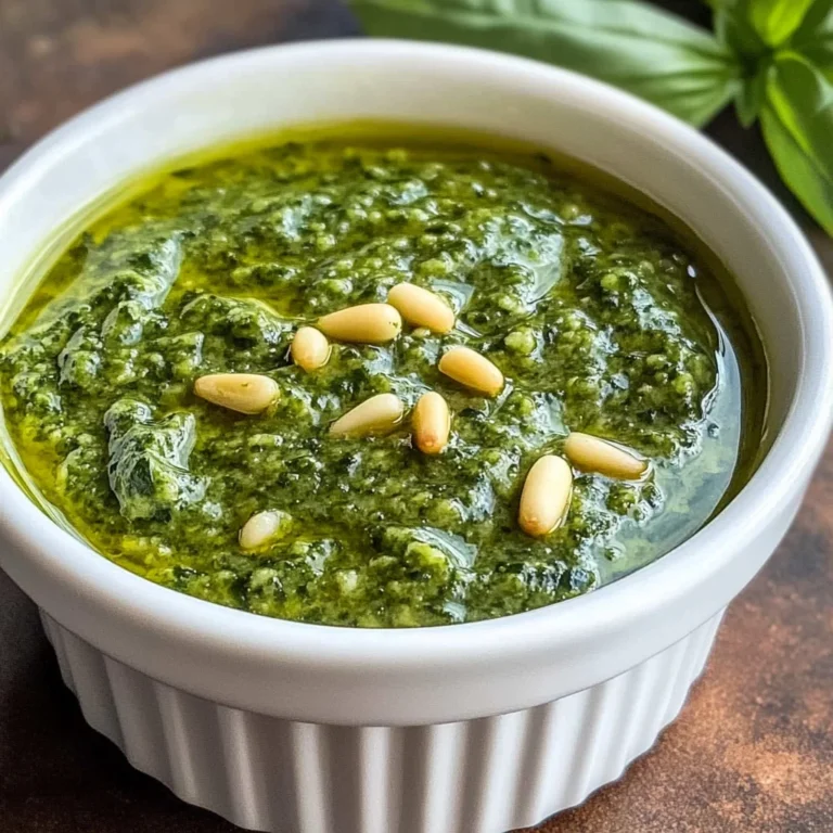 Just Your Basic Homemade Basil Pesto Recipe