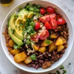 Loaded Potato Taco Bowl