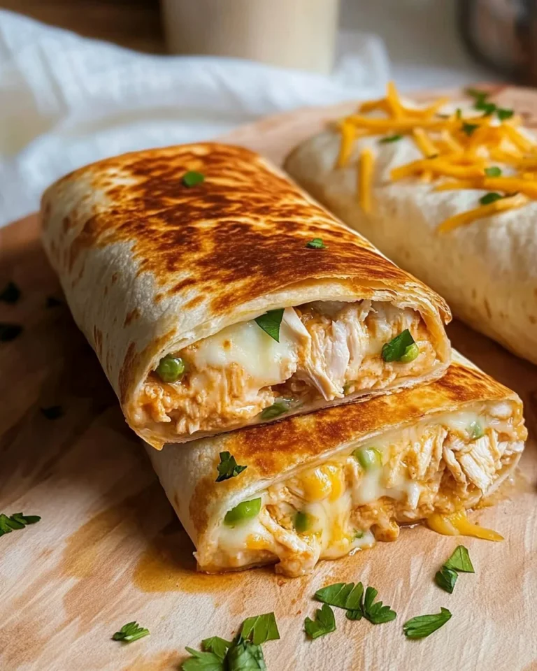 Low Carb Cheesy Garlic Chicken Wraps Recipes