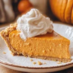 No Bake Marshmallow Pumpkin Pie