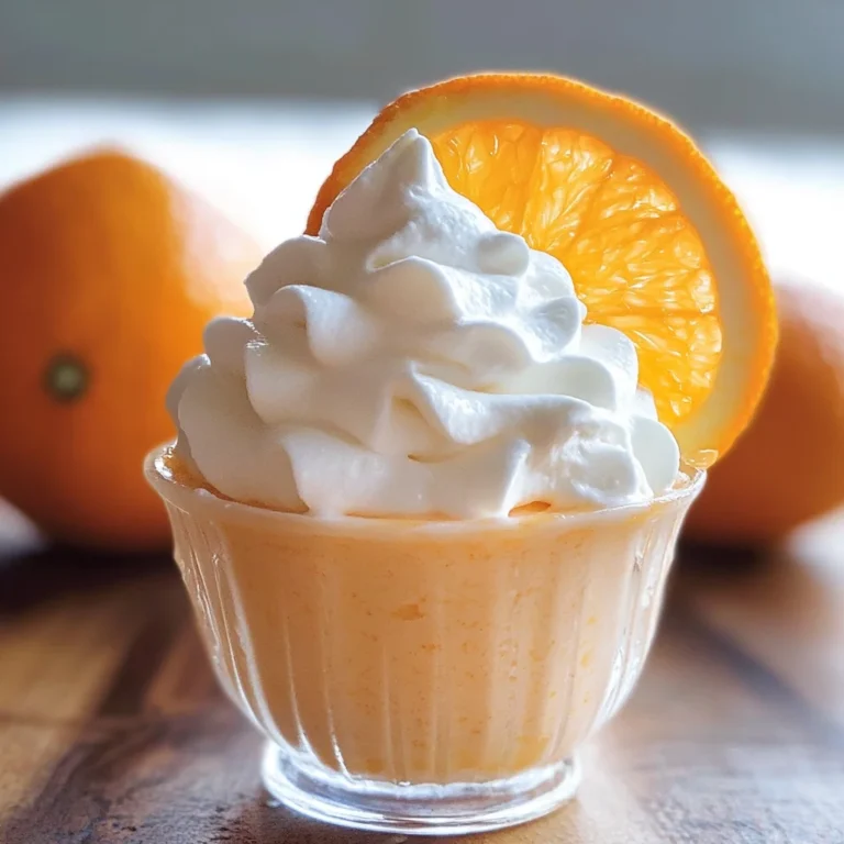 Orange Creamsicle Mousse