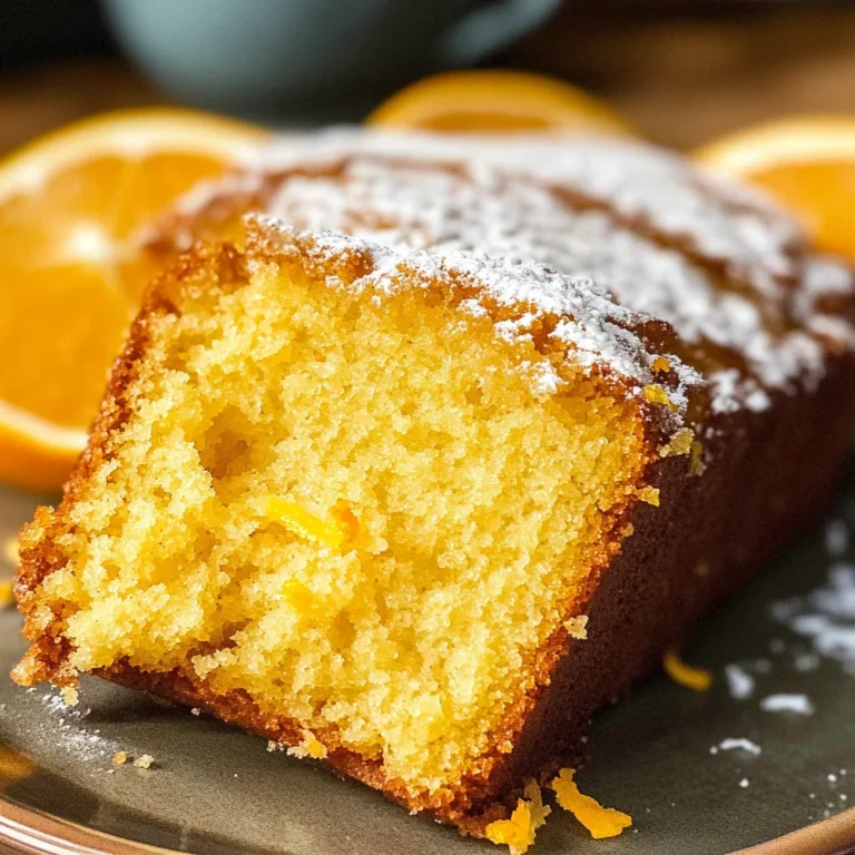 Orange Loaf Cake